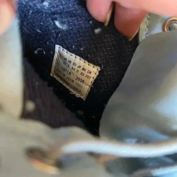 Timberland  Kids Blue  Waterproof Winter Boots Size 2.5 - Picture 7 of 7